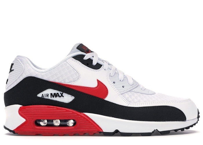 Nike Air Max 90 White / University Red / Black