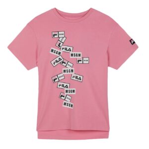 MSGM X FILA Short Sleeve T-Shirt – XL
