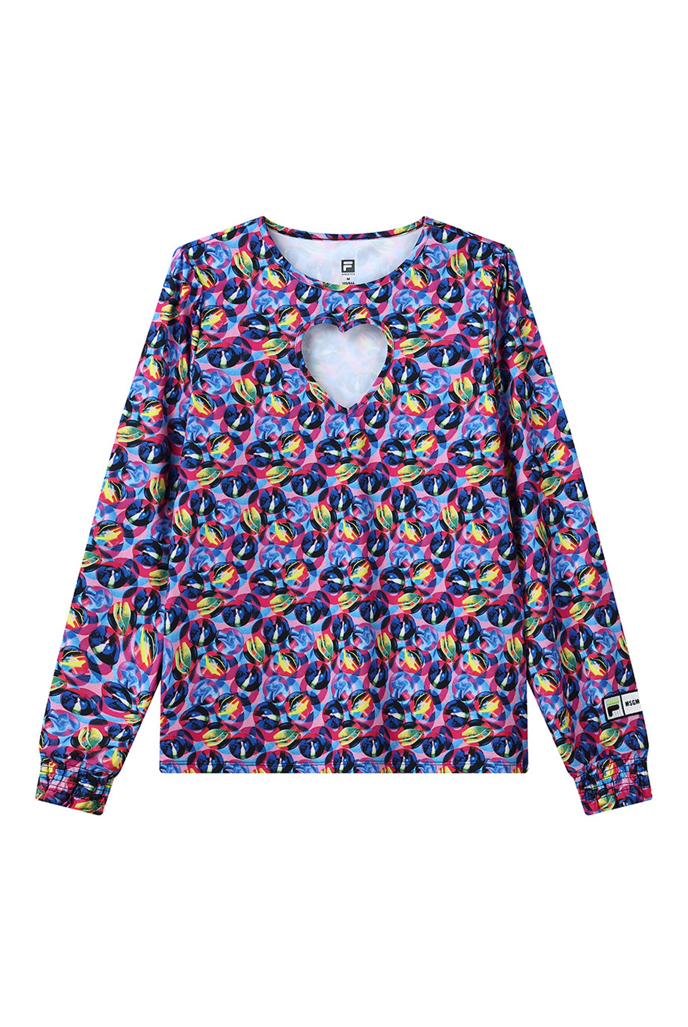 MSGM X FILA Long Sleeve T-Shirt - M