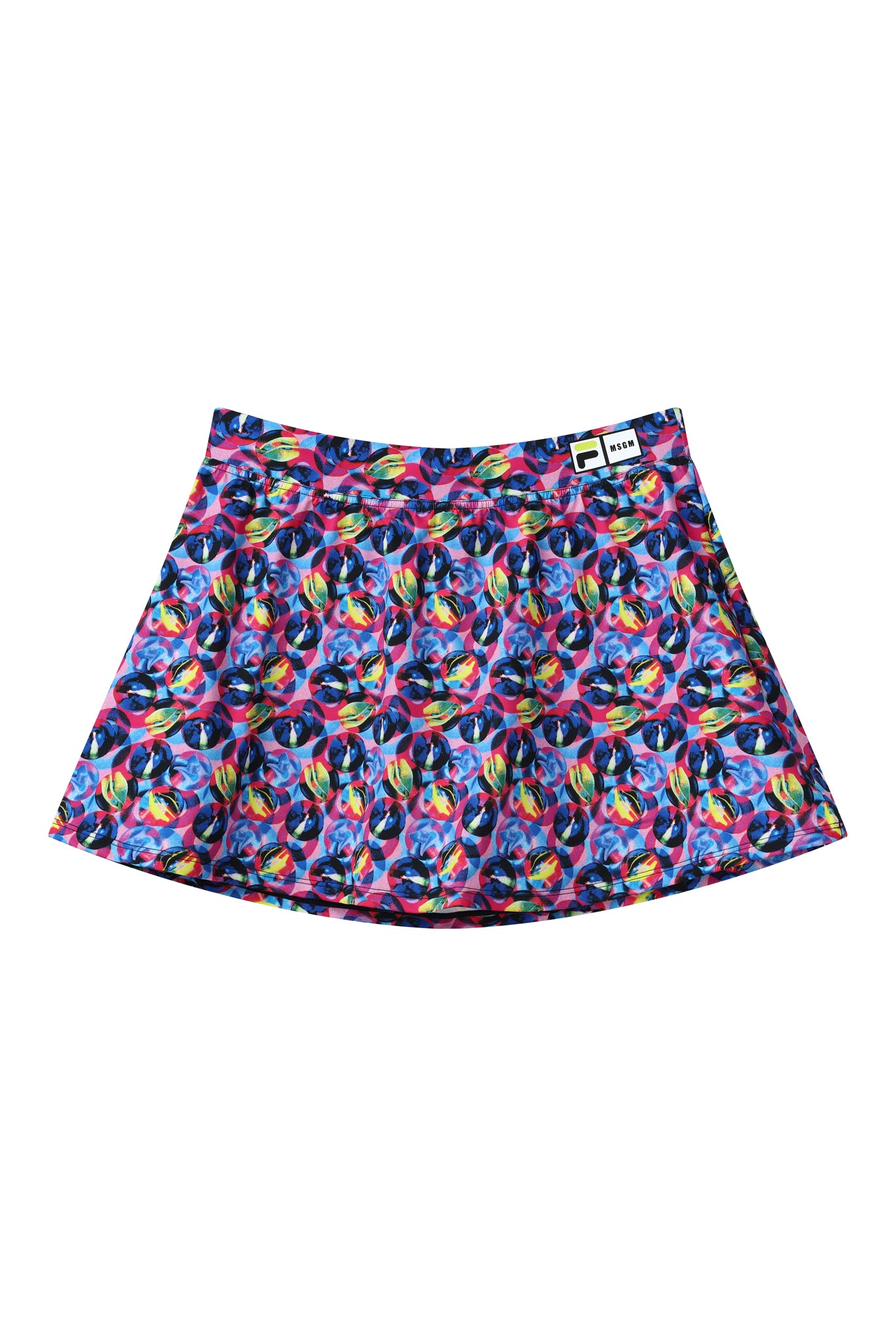 MSGM X FILA Knitted Skirt - L