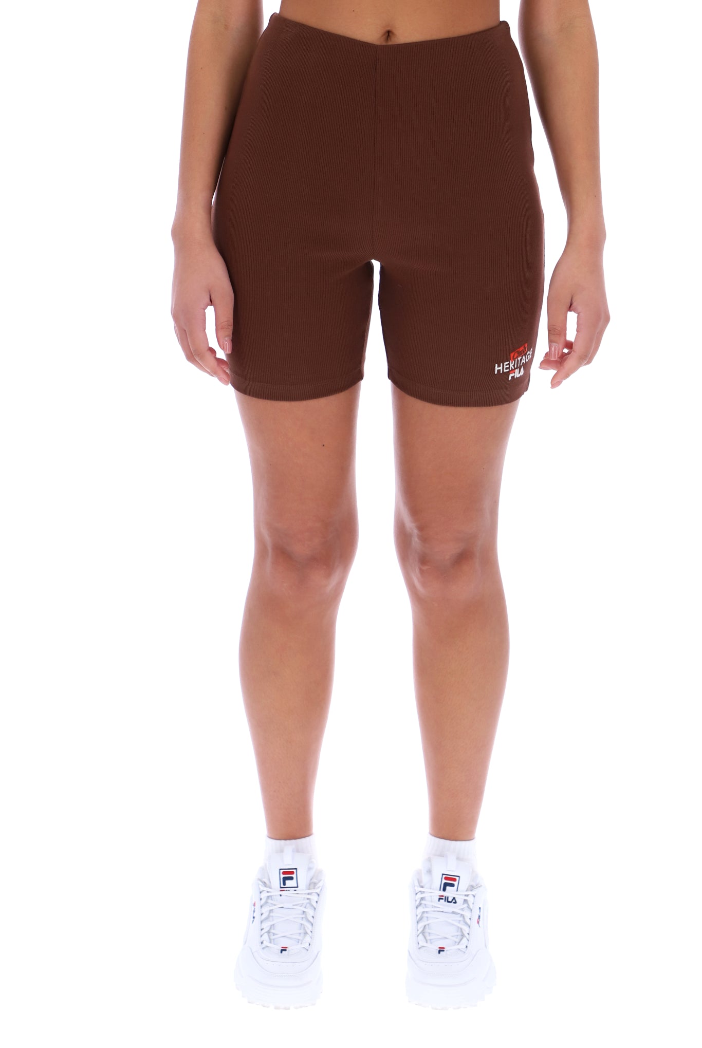 Lou Ribbed Cycling Shorts - S