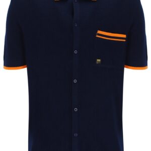 Ascari Waffle Knitted Polo – 3XL