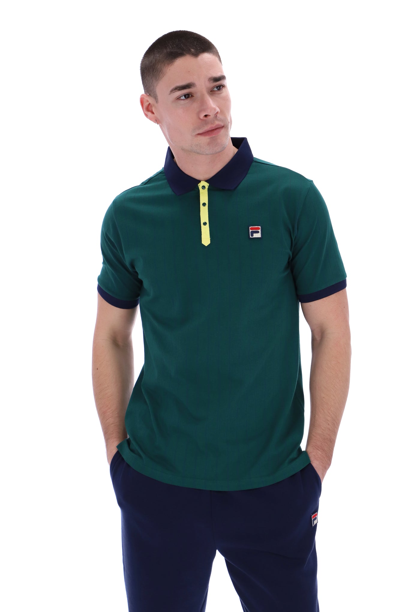 Bb1 Classic Vintage Striped Polo - L