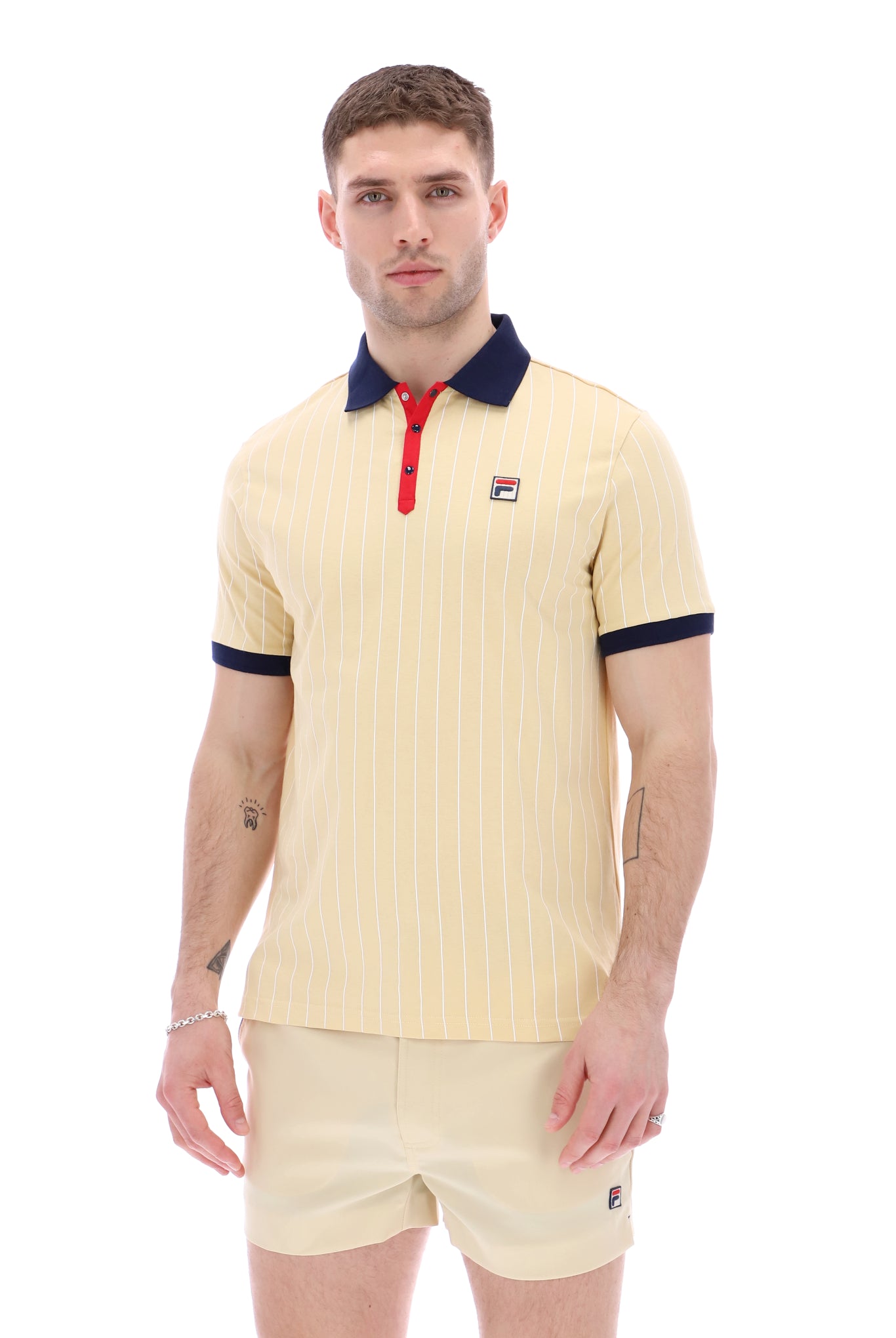 BB1 Classic Vintage Striped Polo - S