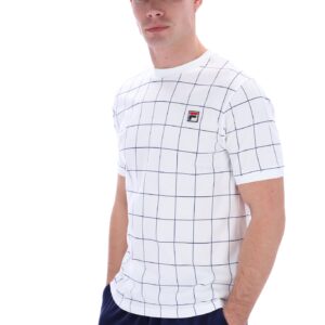 Benton Checked Ringed T-Shirt – 3XL
