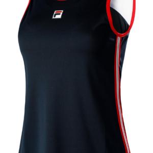 Navy Ava Tennis Top – L