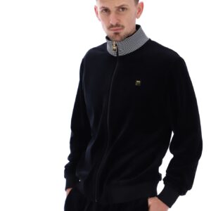 Cenzo Velour Track Top – 4XL