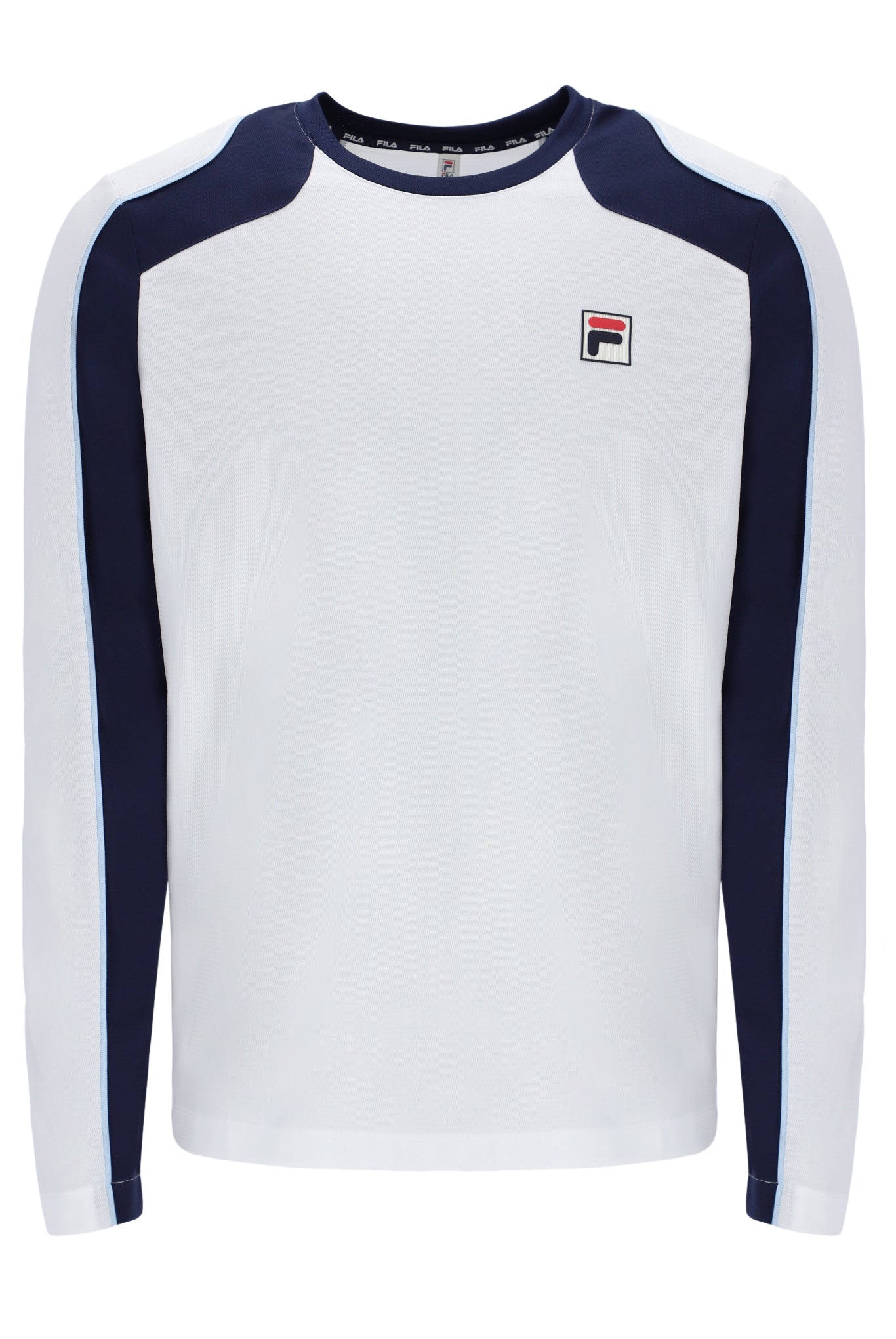 White Solar Power Long Sleeve Crew - UK XL