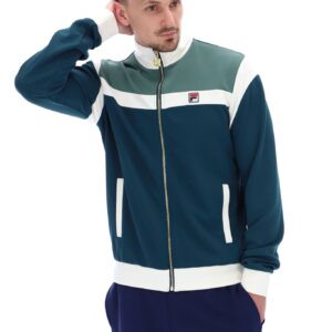 Cruz Colour Blocked Archive Track Top – 4XL