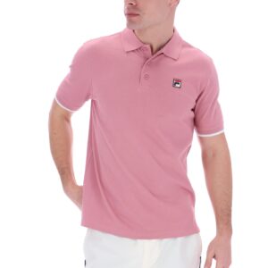 Custom Two Button Tipped Rib Basic Polo – M