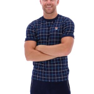 Casbian Check Print Ringer Tee – 3XL