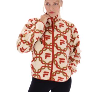 Dawn Panelled Zip Through Fleece – S