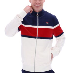 Decker Colour Blocked Velour Track Top – 3XL