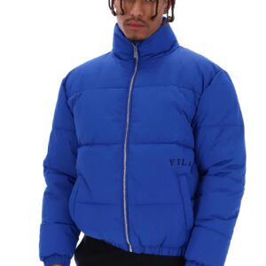 Delta Unisex Solid Puffer Jacket – S
