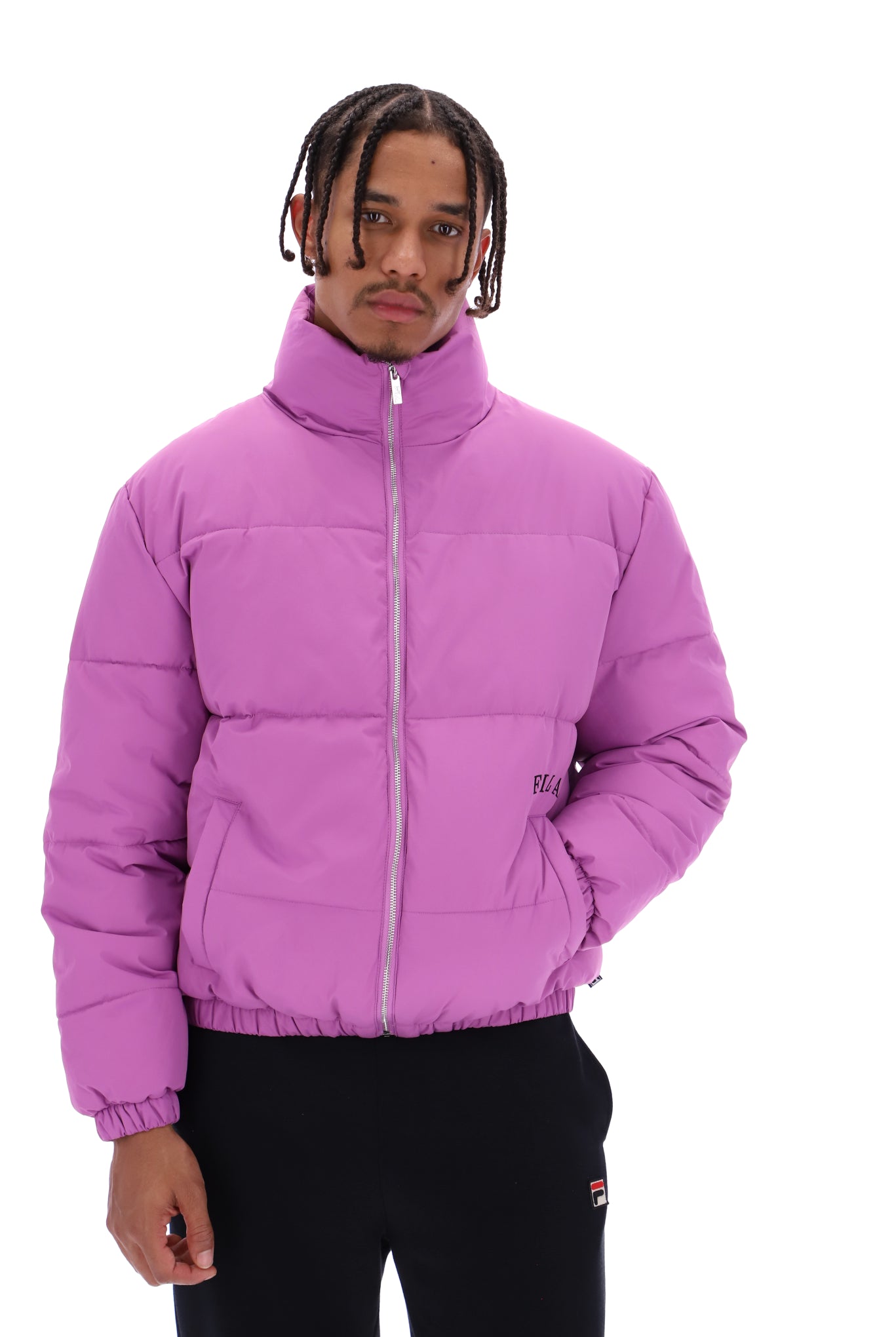 Delta Unisex Solid Puffer Jacket - M