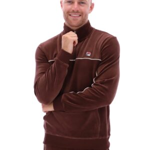 Duke Velour 1/4 Zip With Piping – XXL
