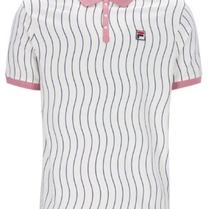 Ellery Wave Striped Polo – 3XL