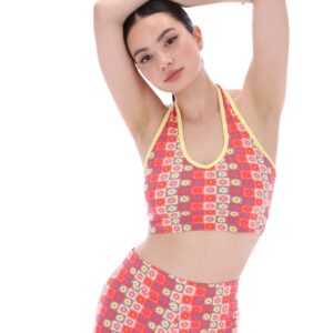 Esme Print Halter Neck Top – XL