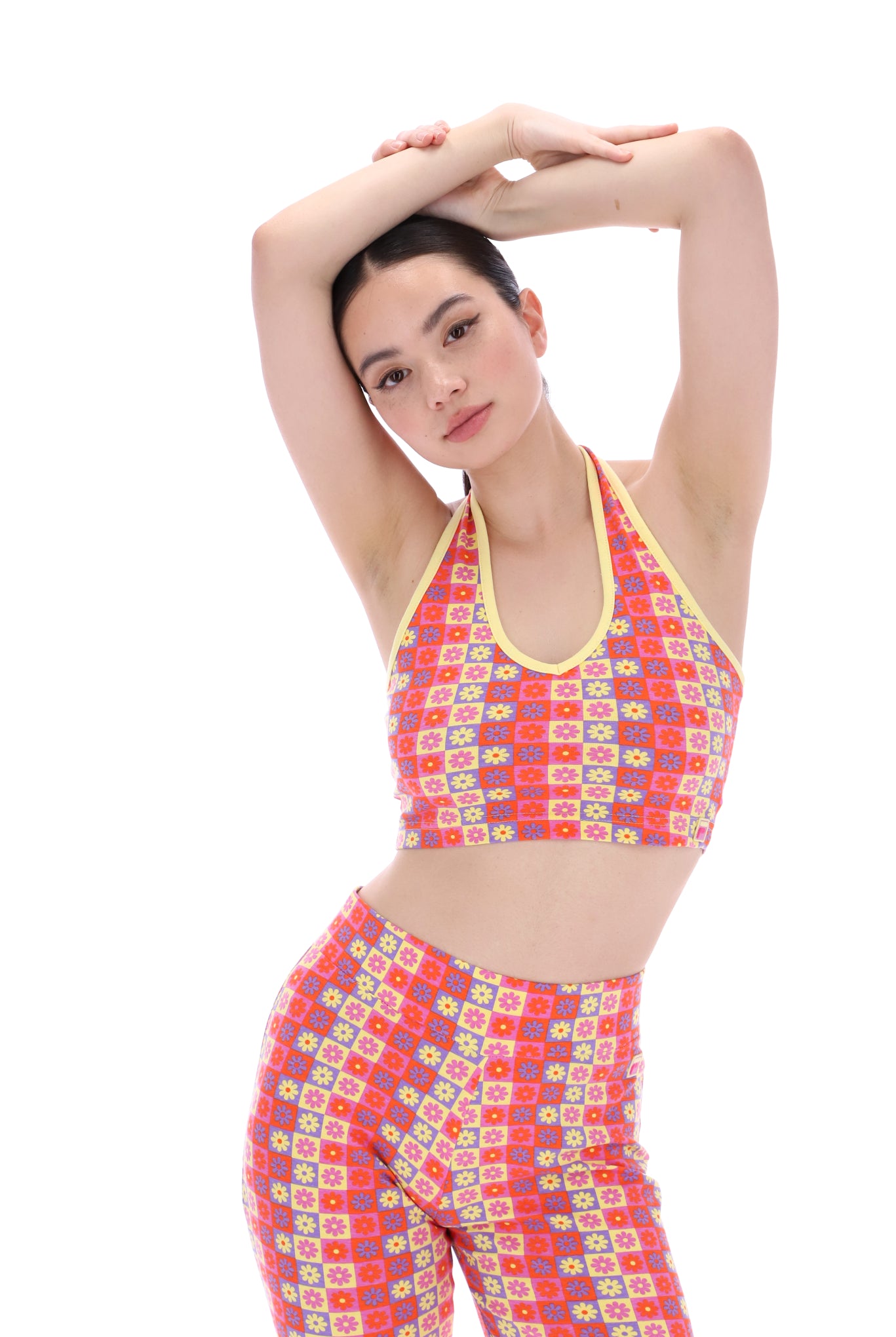 Esme Print Halter Neck Top - S