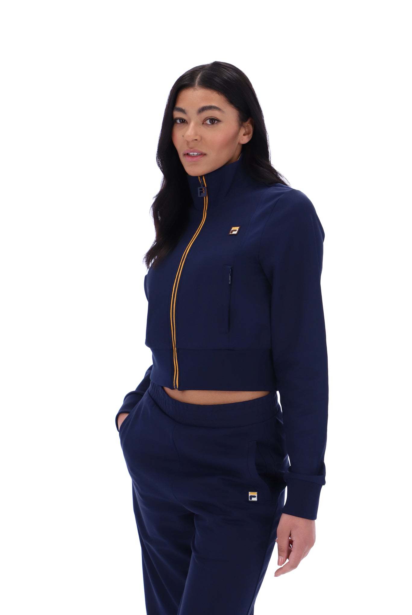 Everleigh Zip Up Track Top - L