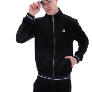 Falken Velour Track Top With Gold Details – 4XL