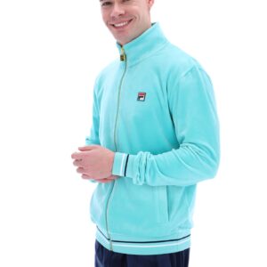 Falken Velour Track Top With Gold Details – 3XL