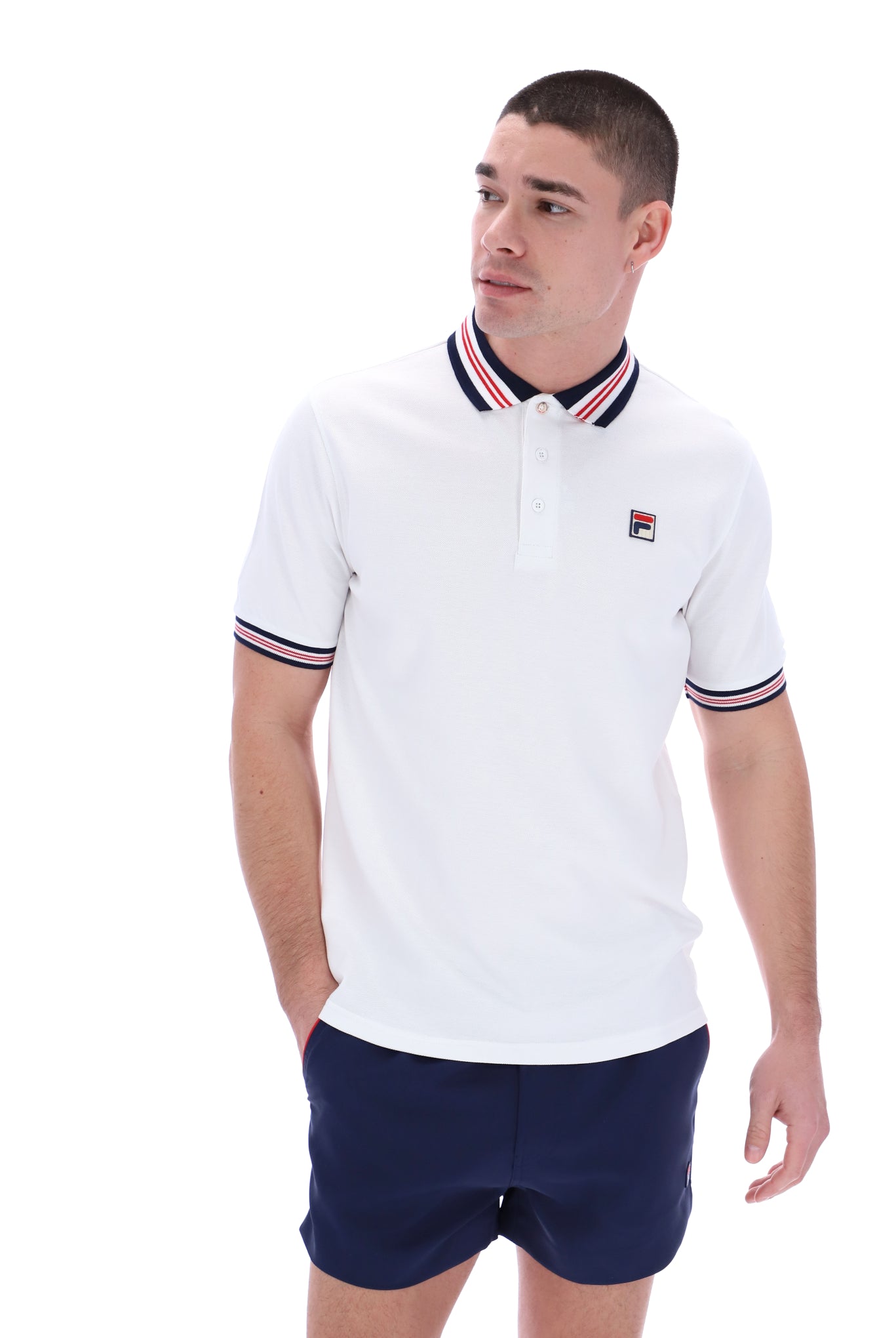 Faraz Tipped Rib Polo - M
