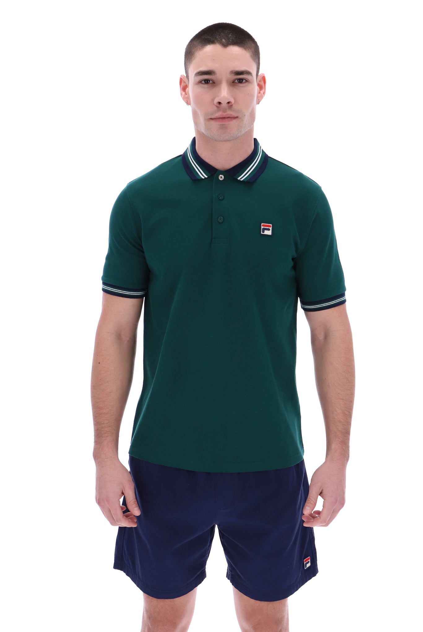 Faraz Tipped Rib Polo - L