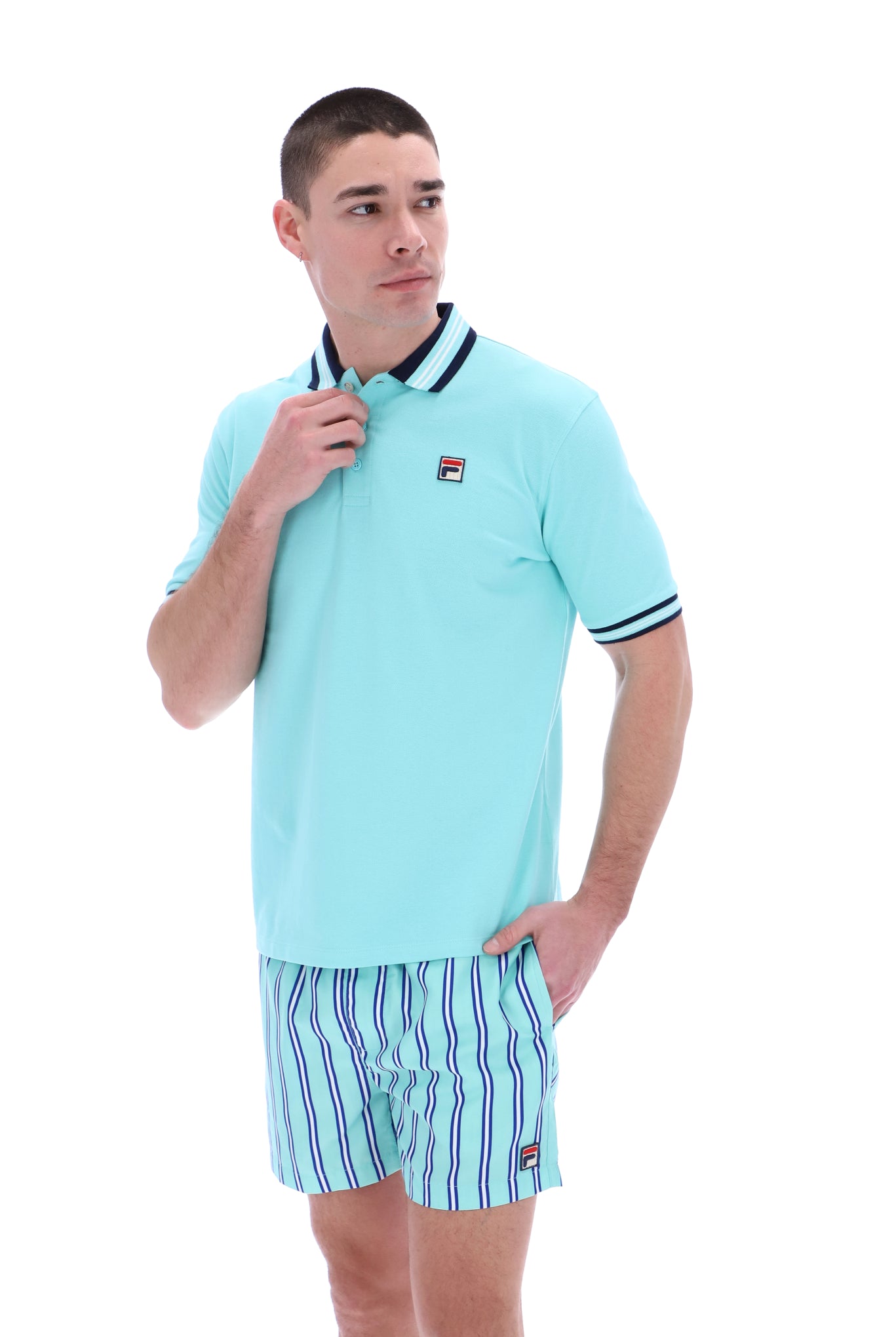 Faraz Tipped Rib Polo - M