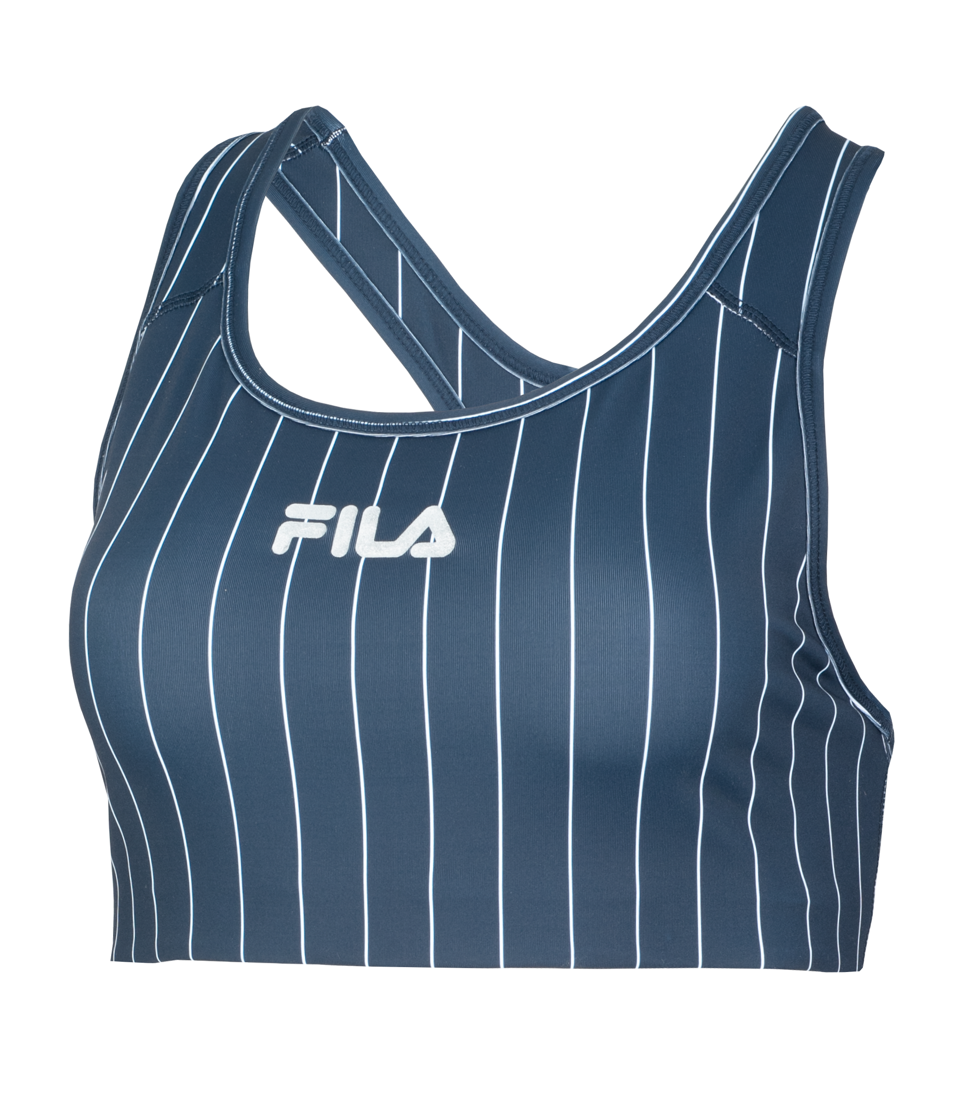 Navy Lea Tennis Sports Bra - L