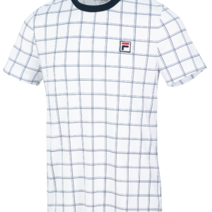 White Jack Grid T-Shirt – XL
