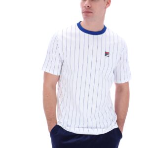 Fionn Pin Striped T-Shirt With Contrast Collar – 3XL