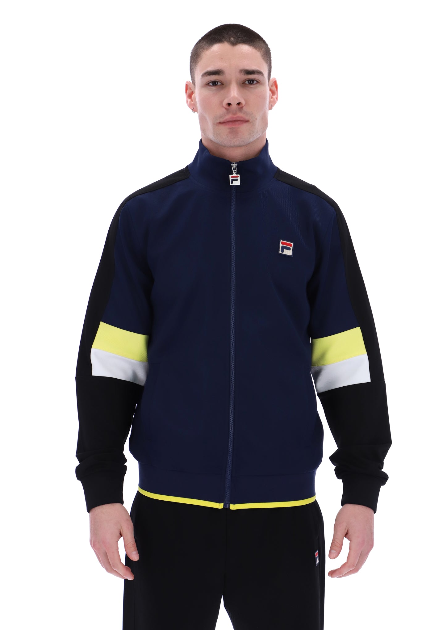 Fischer Colour Blocked Track Top - S