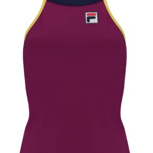 Magenta Purple Heritage Halter Tank Top – UK 14