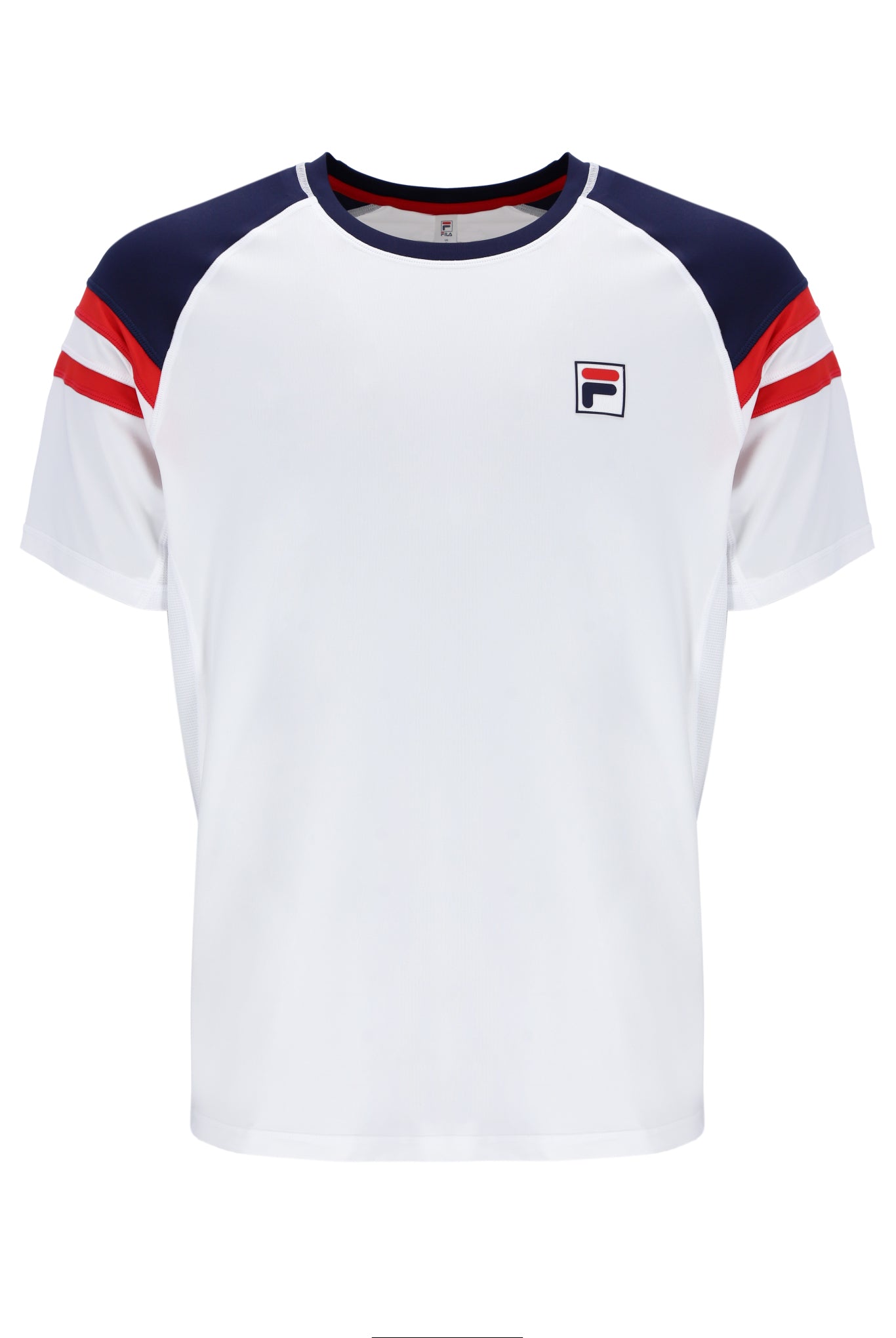 White Heritage Short Sleeved Top - UK L
