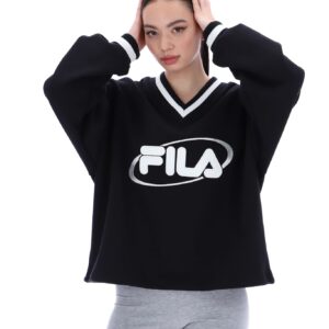 Heritage Overfit V-neck Pullover – L