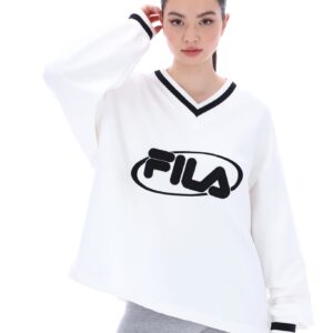 Heritage Overfit V-neck Pullover – XL