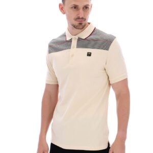 Jacapo Archive Yarn Dye Stripe Polo – 4XL