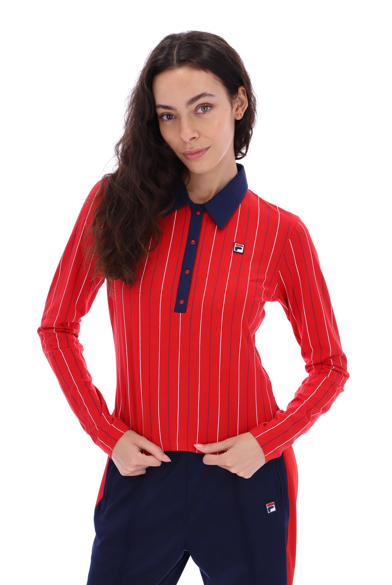 Jada Long Sleeve BB1 Polo Top - L