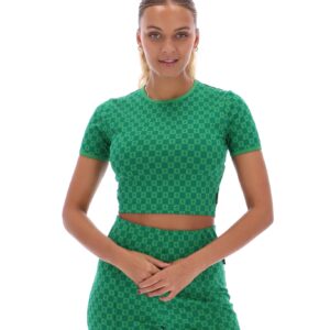 Jane Cropped T-Shirt – XXL