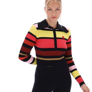 Lar Zip Up Long Sleeved Top – S
