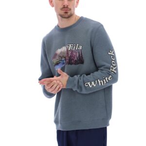 Stormy Weather Len Graphic Crew Sweatshirt – 4XL
