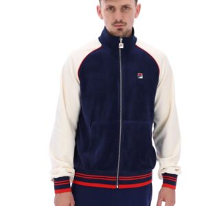 Liston Colour Block Velour Track Top – 4XL