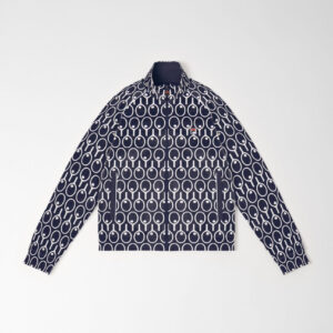 Midnight Blue Raglan Sleeve Track Top – XXL