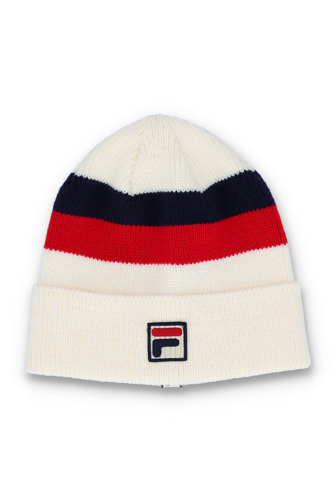 Linus Stripe Flat Knit Beanie - ONE