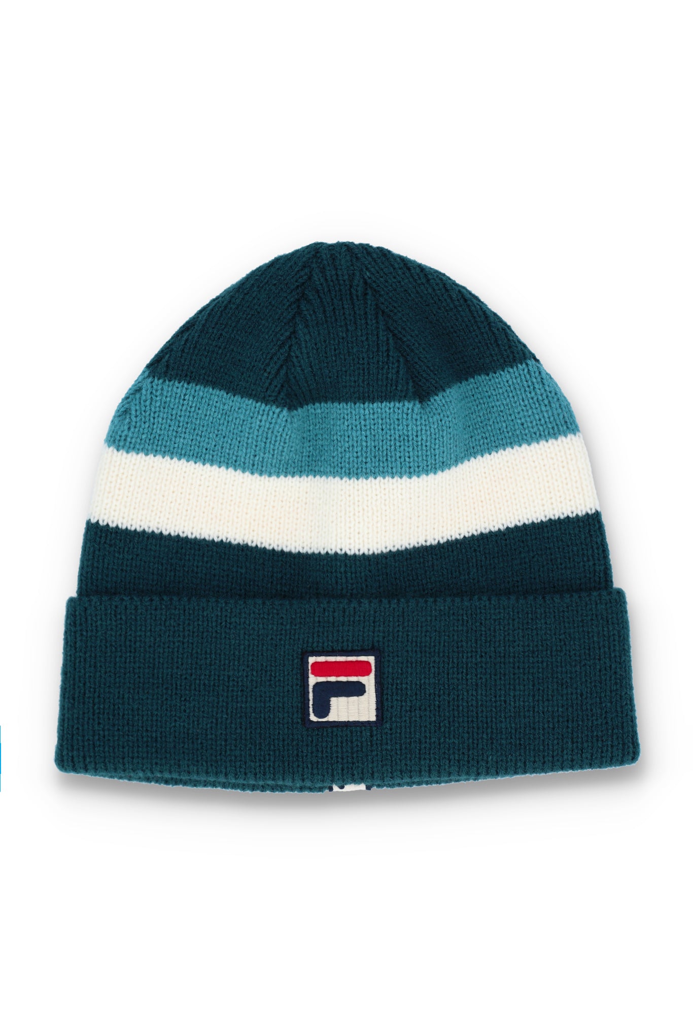 Linus Stripe Flat Knit Beanie - ONE