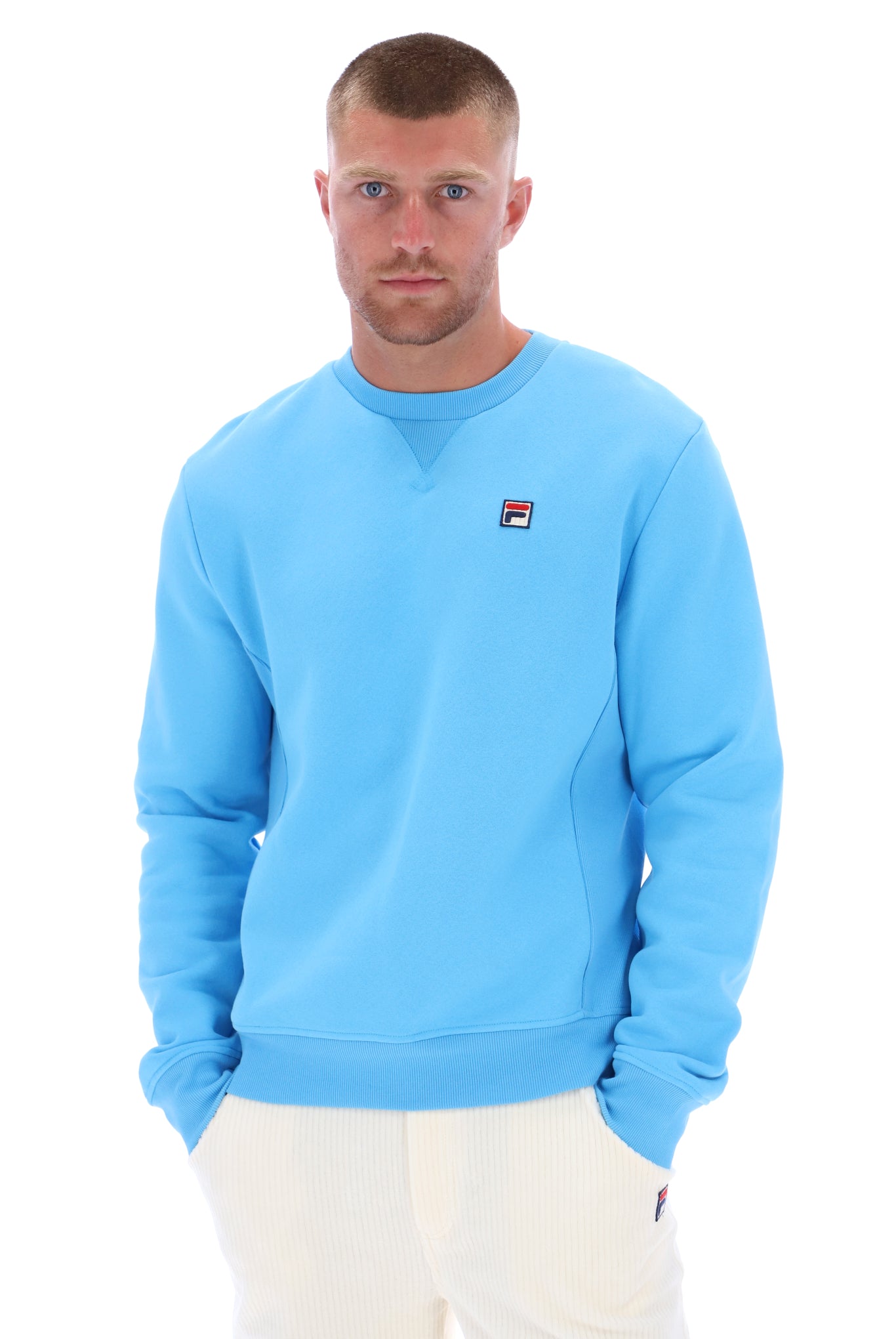 Luka Essential Crew With Ribbed Side Panels - S