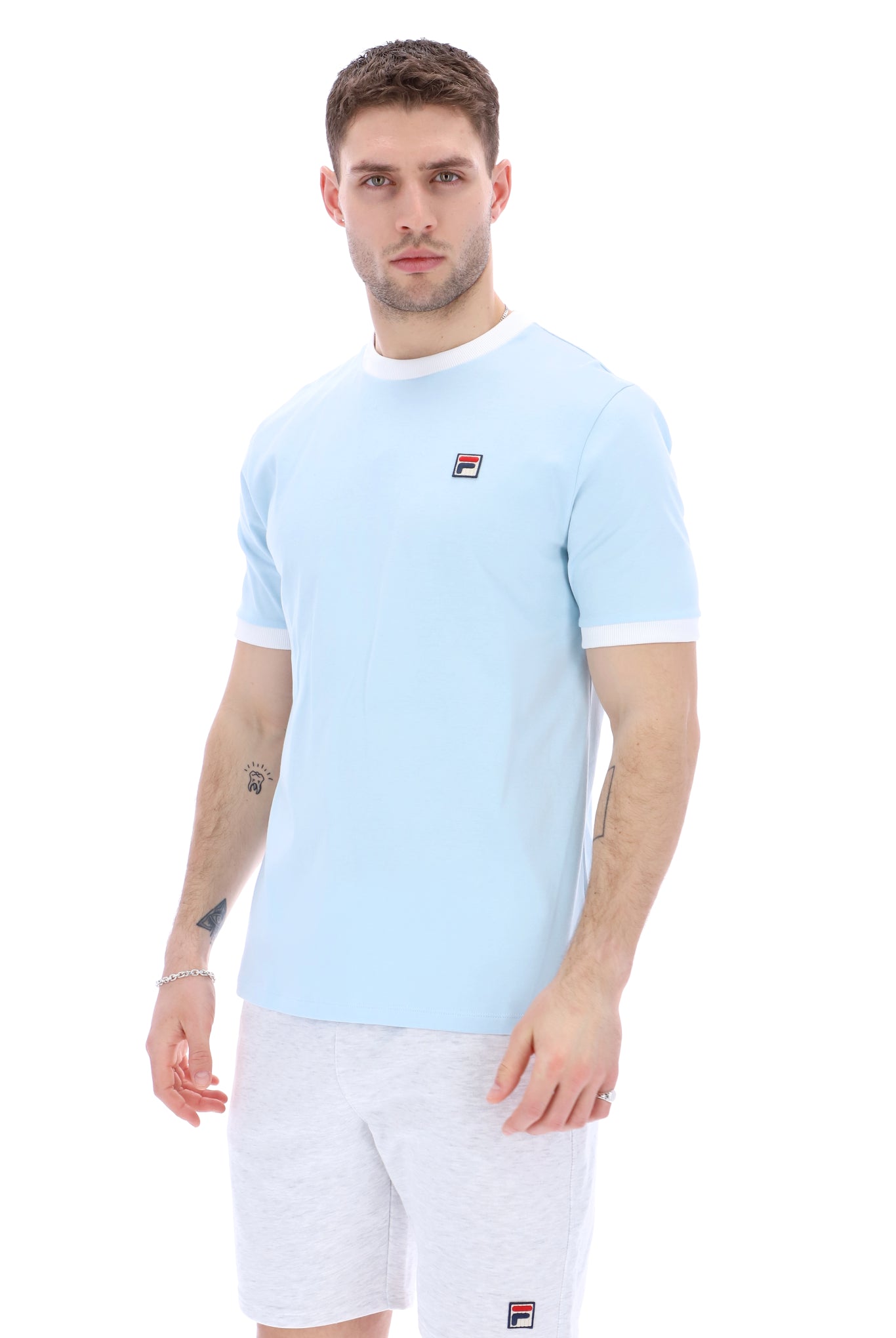 Marconi Essential Ringer T-Shirt - L