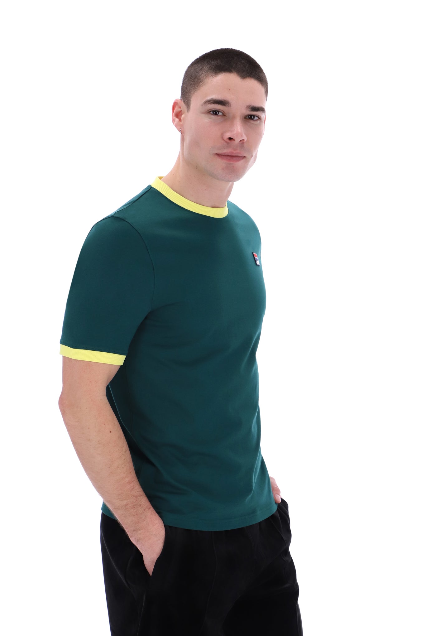 Marconi Essential Ringer T-Shirt - M