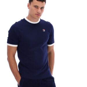 Fila Navy Marconi Essential Ringer T-Shirt – XXL